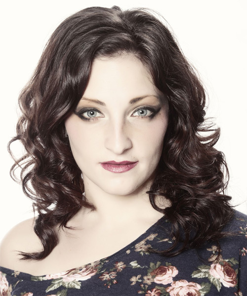Medium Defined Dark Brunette Waves