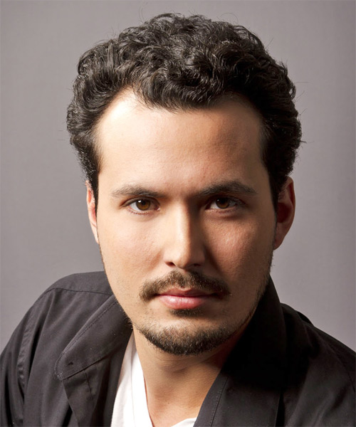 Short Curly   Black    Hairstyle for Men