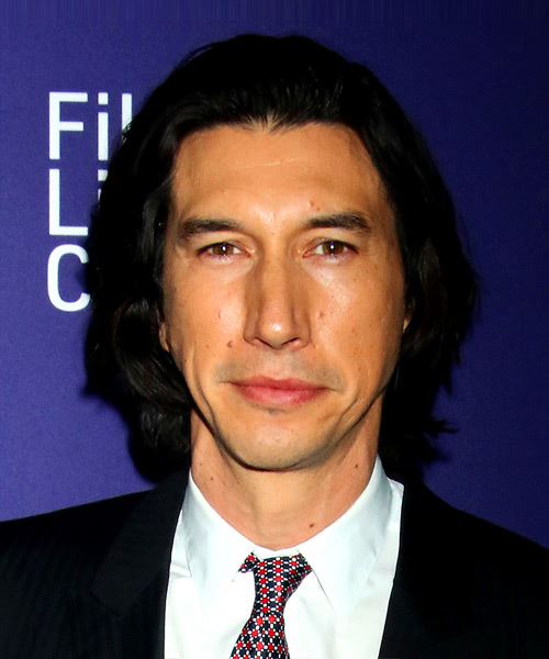 Adam Driver Medium-Length Hairstyle