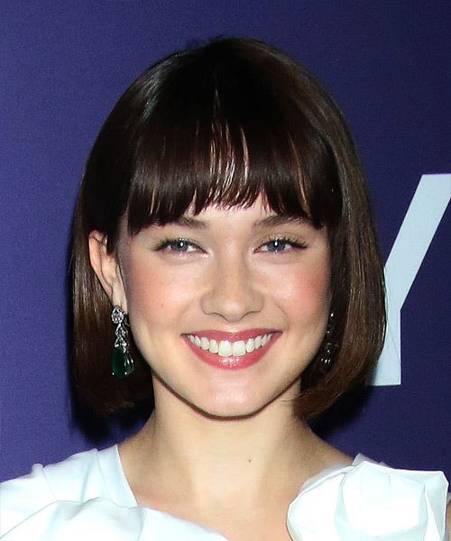Cailee Spaeny Cute Bob Haircut