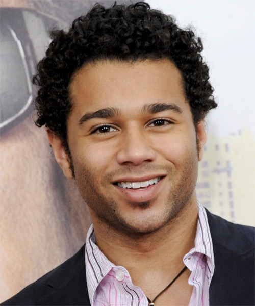 Corbin Bleu Short Curly   Black    Hairstyle