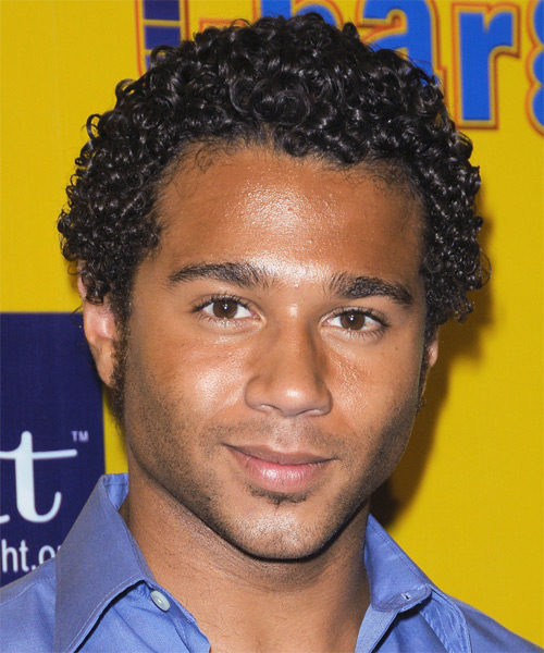 Corbin Bleu Short Curly   Afro  Hairstyle