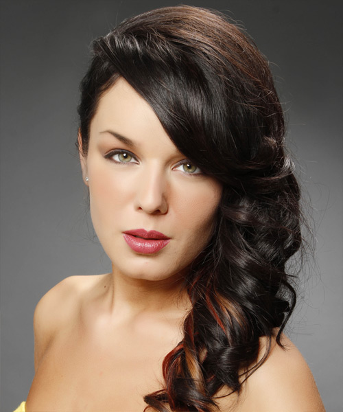 Half Up Half Down Formal Curls