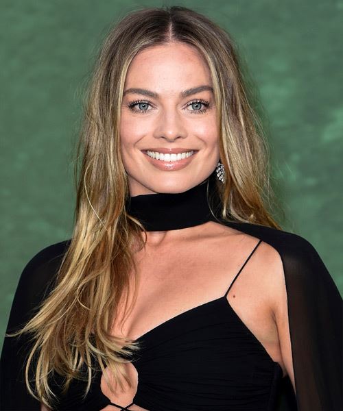 Margot Robbie Bronde Balayage Waves