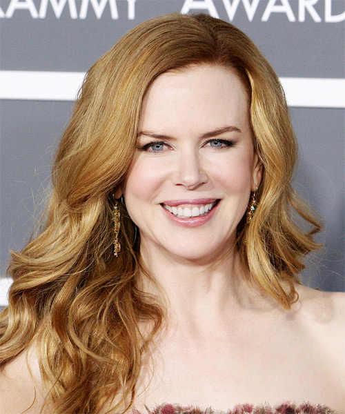 Click here to try on this Nicole Kidman Long Wavy Blonde Hairstyle. Nicole Kidman Long Wavy Strawberry Blonde Hairstyle