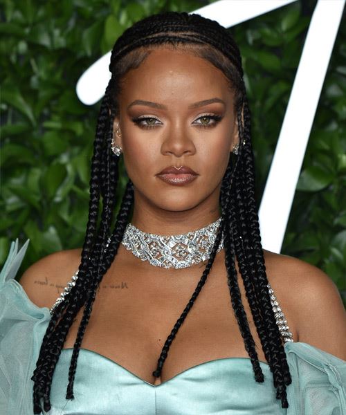 Rihanna Fulani Braids