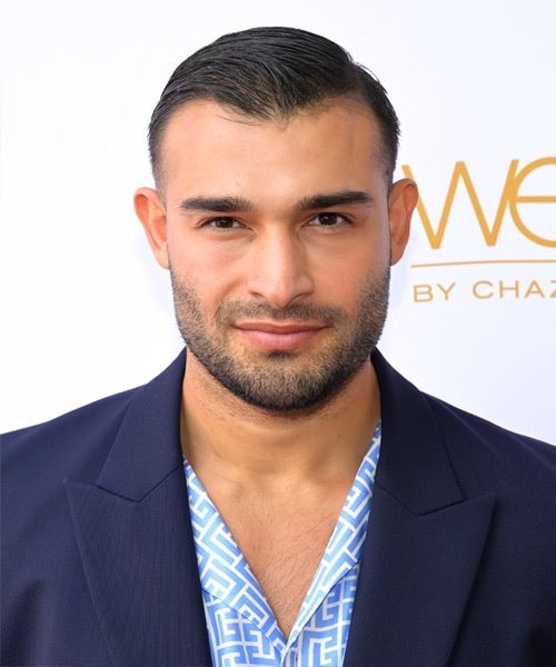 Sam Asghari Short Hairstyle