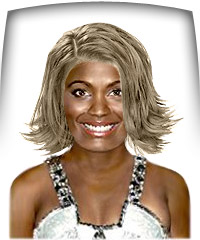 Light blonde hair color