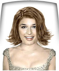 Light hazelnut brown hair color