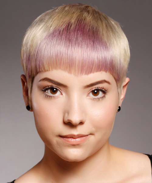 Dazzling Pixie Haircut With Heart Shaped Bangs